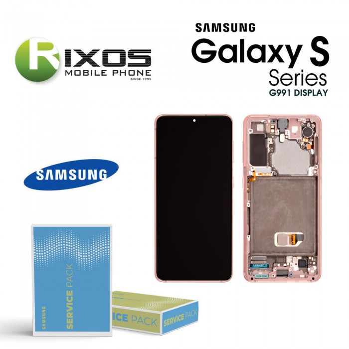 Samsung Galaxy S21 5G (SM-G991) Lcd Display unit complete Phantom Violet ( No Camera ) GH82-27255B OR GH82-27256B Samsung Galaxy S21 5G (SM-G991) Lcd Display unit complete Phantom Violet ( No Camera ) GH82-27255B OR GH82-27256B