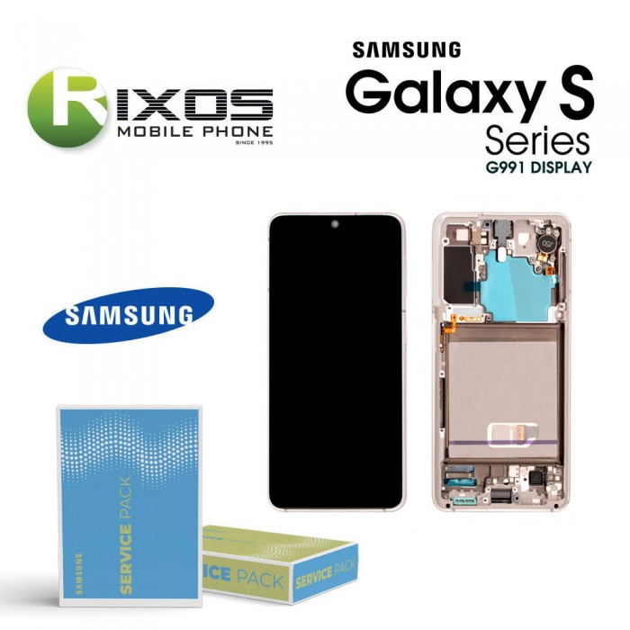 Samsung Galaxy S21 5G (SM-G991) Lcd Display unit complete Phantom White ( No Camera ) GH82-27255C OR GH82-27256C Samsung Galaxy S21 5G (SM-G991) Lcd Display unit complete Phantom White ( No Camera ) GH82-27255C OR GH82-27256C