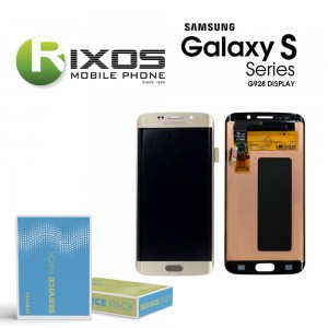 Samsung Galaxy S6 Edge+ (SM-G928F) Display unit complete silver GH97-17819D