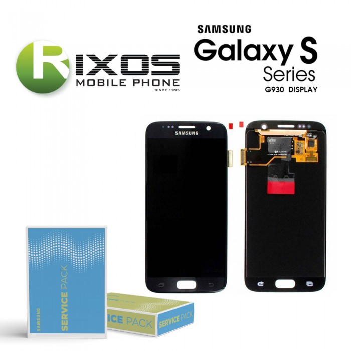 Samsung Galaxy S7 (SM-G930F) Display module LCD + Digitizer black GH97-18523A Samsung Galaxy S7 (SM-G930F) Display module LCD + Digitizer black GH97-18523A