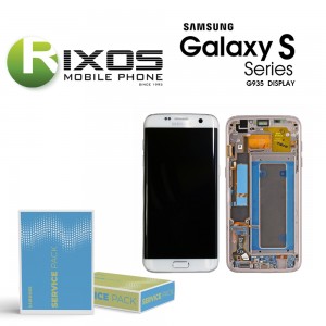 Samsung Galaxy S7 Edge (SM-G935F) Display unit complete white GH97-18533D