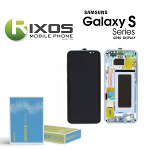 Samsung Galaxy S8 (SM-G950F) Display unit complete blue GH97-20457D OR GH97-20458D OR GH97-20473D OR GH97-20629D