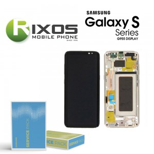 Samsung Galaxy S8 Plus (SM-G955F) Display unit complete gold GH97-20470F