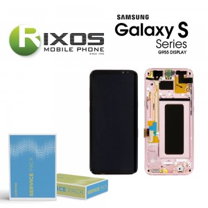 Samsung Galaxy S8 Plus (SM-G955F) Display unit complete pink GH97-20470E