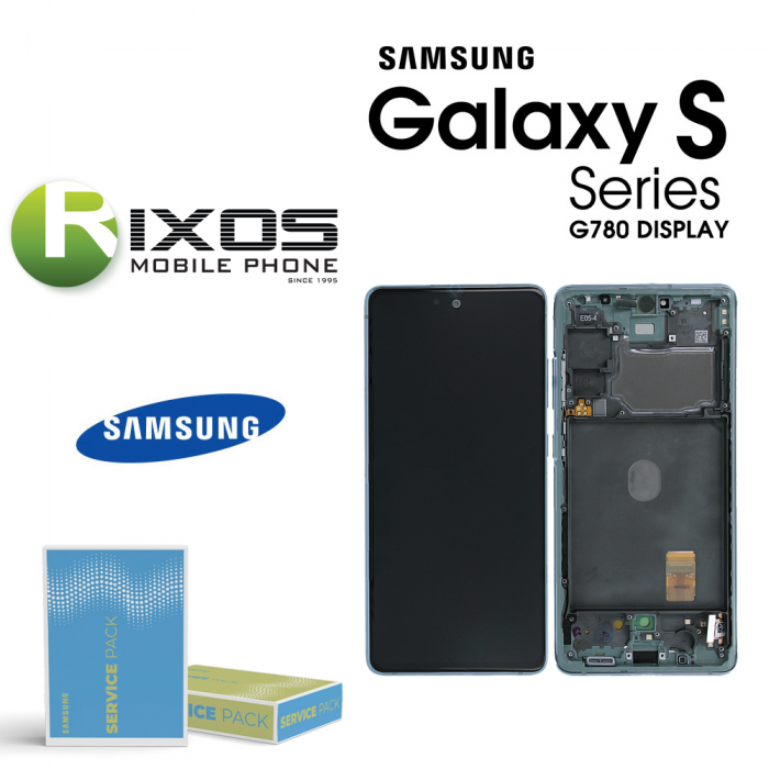Samsung Galaxy S20 FE (SM-G780F) Lcd Display unit complete cloud mint GH82-24220D OR GH82-24219D Samsung Galaxy S20 FE (SM-G780F) Lcd Display unit complete cloud mint GH82-24220D OR GH82-24219D