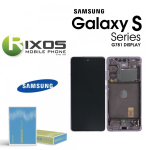  Samsung Galaxy S20 FE 5G (SM-G781F) Display unit complete cloud lavender - GH82-24214C OR GH82-24215C