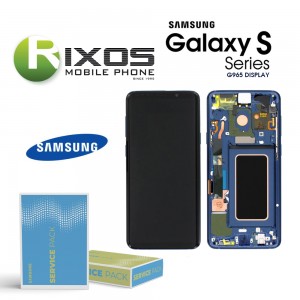 Samsung Galaxy S9 Plus (SM-G965F) Lcd Display unit complete coral blue GH97-21691D OR GH97-21692D