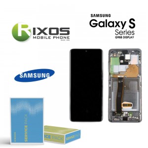 Samsung Galaxy S20 Ultra (SM-G988F) Lcd Display unit complete cosmic grey GH82-22327B OR GH82-22271B