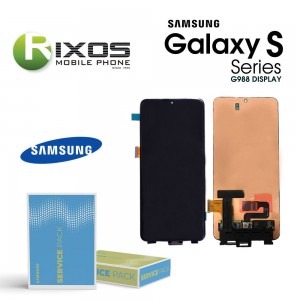 Samsung Galaxy S21Ultra 5G (SM-G998) Lcd Display unit complete no frame GH96-13958B