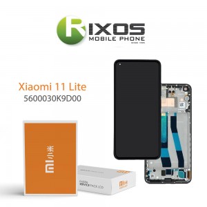 Xiaomi 11 Lite (5G NE 2021) Lcd Display Unit Complete Black 5600030K9D00
