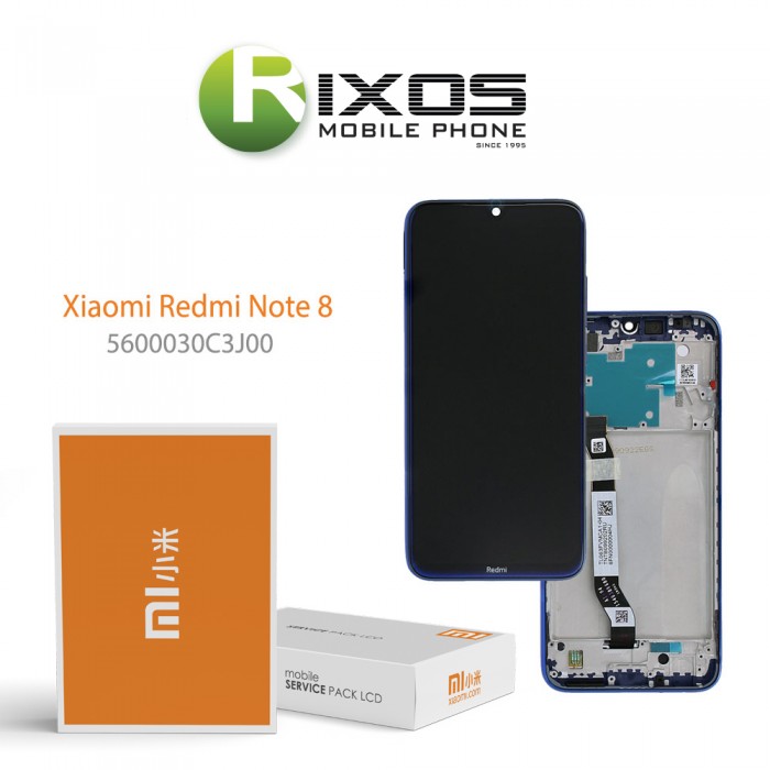 Xiaomi Redmi Note 8 (M1908C3JG) Display unit complete neptune blue 5600030C3J00
