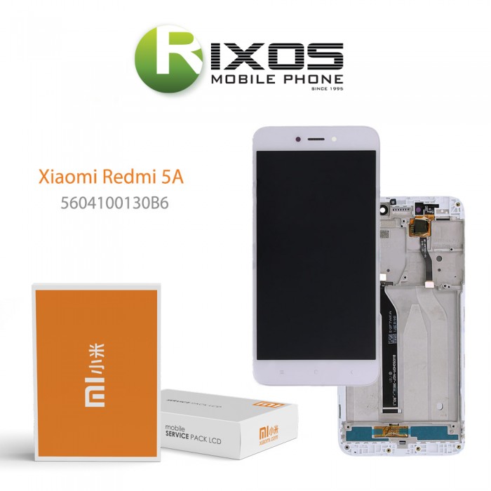 Xiaomi Redmi Note 5 Display unit complete (Service Pack) white 560410020033