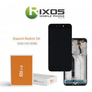 Xiaomi Redmi 5A Display unit complete (Service Pack) black 560610023033 OR 560610032033