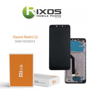 Xiaomi Redmi S2 (Redmi Y2) Display unit complete black (Service Pack) 560610030033