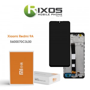 Xiaomi Redmi 9A (2020) Lcd Display unit complete black 5600070C3L00