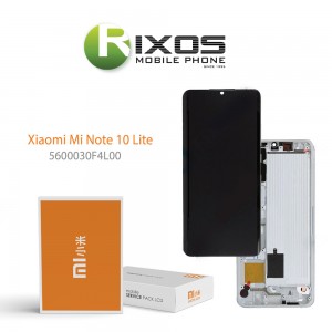 Xiaomi Mi Note 10 Lite Display unit complete White 5600030F4L00