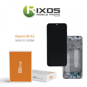 Xiaomi Mi A3 (M1906F9SH M1906F9SI) Display unit complete grey 5606101260B6