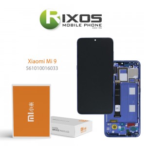 Xiaomi Mi 9 (M1902F1G) Display unit complete ocean blue (Service Pack) 561010016033