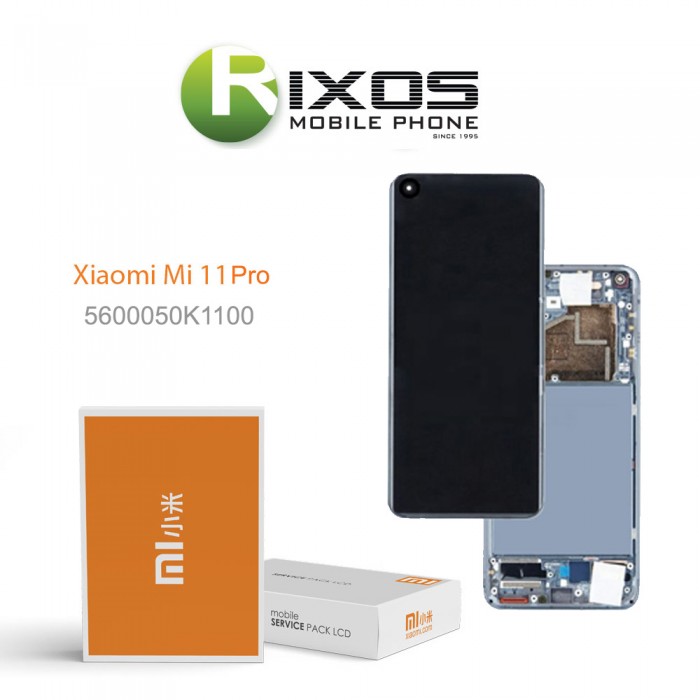 Xiaomi Mi11 / Mi11 Pro / Mi11 X Pro Lcd Display Unit Complete White 5600050K1100