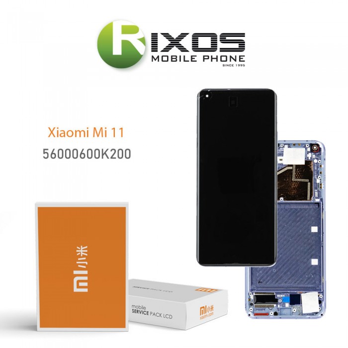 Xiaomi Mi 11 (5G 2021) Lcd Display unit complete purple 56000600K200