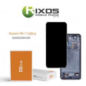 Xiaomi Mi 11 Ultra (2021) Lcd Display Unit Complete Black 56000300K100