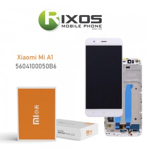Xiaomi Mi A1 / 5X (2017) Lcd - Display Unit Complete White 5604100050B6
