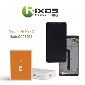 Xiaomi Mi Max 2 (2017) Display unit complete black (Service Pack) 5606100050B6