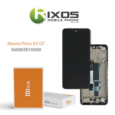 Xiaomi Poco X3 GT 2021 Lcd Display Unit Complete Black 560003K10A00
