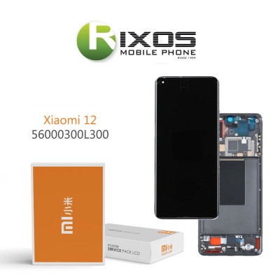 Xiaomi 12 (2022) Lcd Display Unit Complete Blue 56000400L300